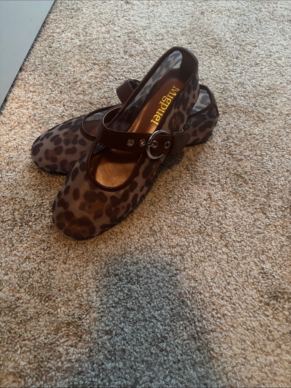 Animal print shoes